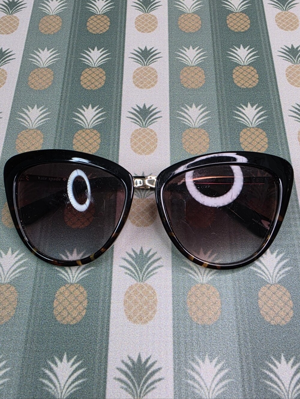 Kate Spade Cissy W58YY Tortoise 56mm Frame Sunglasses